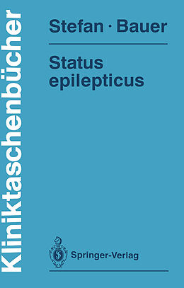 Kartonierter Einband Status epilepticus von Hermann Stefan, Jürgen Bauer