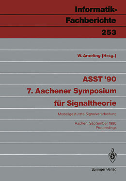 Kartonierter Einband ASST 90 7. Aachener Symposium für Signaltheorie von 
