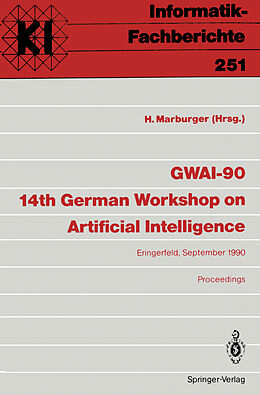 Kartonierter Einband GWAI-90 14th German Workshop on Artificial Intelligence von 