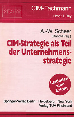 Kartonierter Einband CIM-Strategie als Teil der Unternehmensstrategie von 