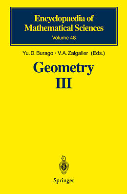 Fester Einband Geometry III von 