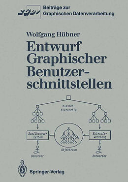 Kartonierter Einband Entwurf Graphischer Benutzerschnittstellen von Wolfgang Hübner