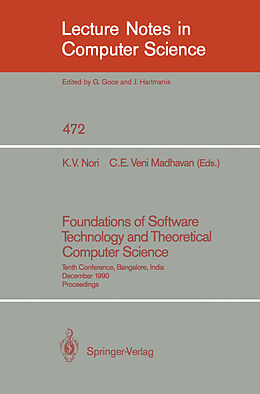 Kartonierter Einband Foundations of Software Technology and Theoretical Computer Science von 