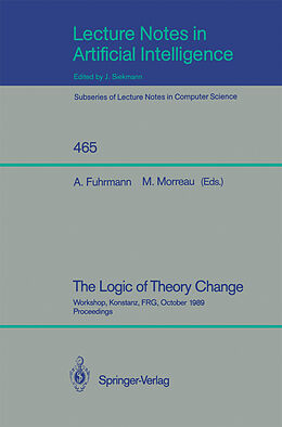 Kartonierter Einband The Logic of Theory Change von 