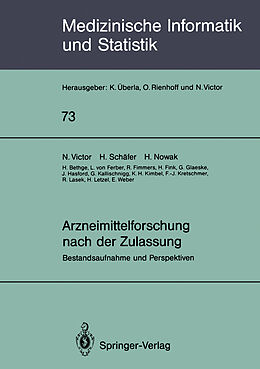 Kartonierter Einband Arzneimittelforschung nach der Zulassung von N. Victor, H. Schäfer, H. Nowak