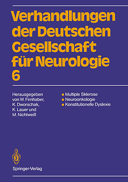 Kartonierter Einband Multiple Sklerose Neuroonkologie Konstitutionelle Dyslexie von 