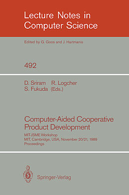 Kartonierter Einband Computer-Aided Cooperative Product Development von 