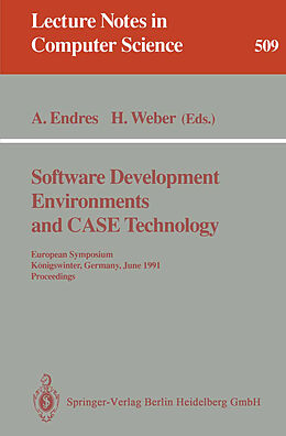 Kartonierter Einband Software Development Environments and Case Technology von 