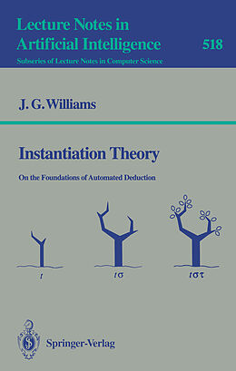 Kartonierter Einband Instantiation Theory von James G. Williams