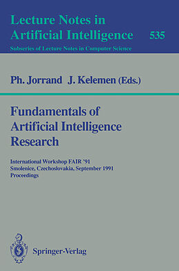 Kartonierter Einband Fundamentals of Artificial Intelligence Research von 