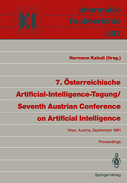 Kartonierter Einband 7. Österreichische Artificial-Intelligence-Tagung / Seventh Austrian Conference on Artificial Intelligence von 