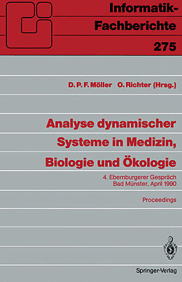 Kartonierter Einband Analyse dynamischer Systeme in Medizin, Biologie und Ökologie von 