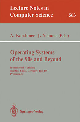Kartonierter Einband Operating Systems of the 90s and Beyond von 