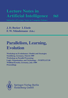 Kartonierter Einband Parallelism, Learning, Evolution von 