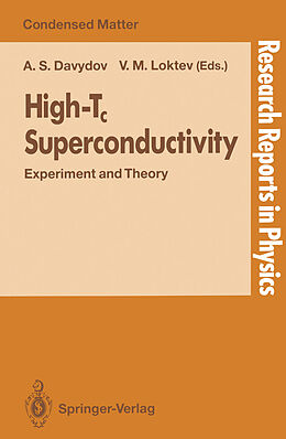 Couverture cartonnée High-Tc Superconductivity de 