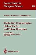 Kartonierter Einband Public-Key Cryptography: State of the Art and Future Directions von 