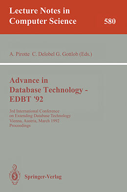 Kartonierter Einband Advances in Database Technology - EDBT '92 von 