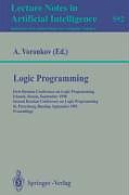 Kartonierter Einband Logic Programming von 