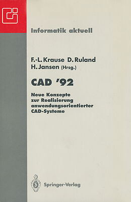 Kartonierter Einband CAD 92 von 