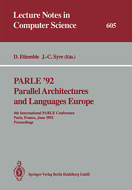 Kartonierter Einband PARLE  92. Parallel Architectures and Languages Europe von 