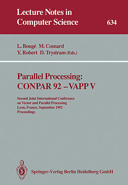 Kartonierter Einband Parallel Processing: CONPAR 92   VAPP V von 