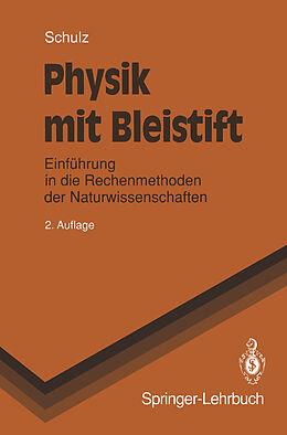 Kartonierter Einband Physik mit Bleistift von Hermann Schulz