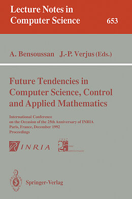 Kartonierter Einband Future Tendencies in Computer Science, Control and Applied Mathematics von 