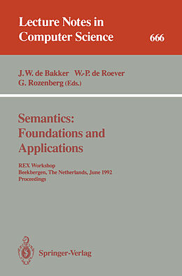 Kartonierter Einband Semantics: Foundations and Applications von 