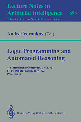 Kartonierter Einband Logic Programming and Automated Reasoning von 