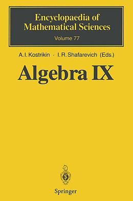 Fester Einband Algebra IX von 