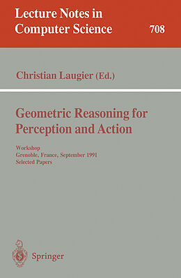Kartonierter Einband Geometric Reasoning for Perception and Action von 