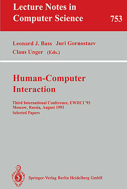 Kartonierter Einband Human-Computer Interaction von 