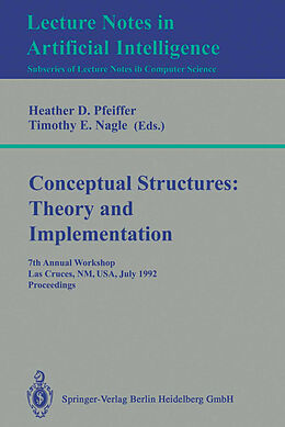 Kartonierter Einband Conceptual Structures: Theory and Implementation von 