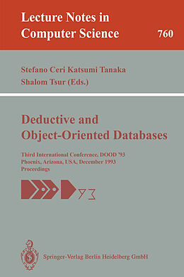 Kartonierter Einband Deductive and Object-Oriented Databases von 
