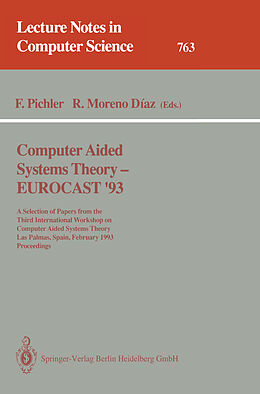 Kartonierter Einband Computer Aided Systems Theory - EUROCAST '93 von 