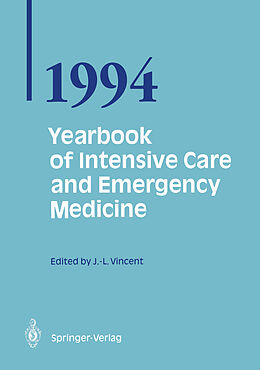 Couverture cartonnée Yearbook of Intensive Care and Emergency Medicine 1994 de Jean-Louis Vincent