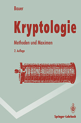 Kartonierter Einband Kryptologie von Friedrich L. Bauer