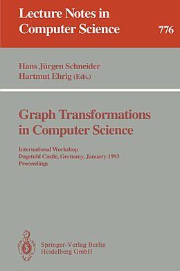 Kartonierter Einband Graph Transformations in Computer Science von 