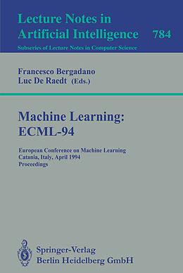 Kartonierter Einband Machine Learning: ECML-94 von 