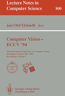 Kartonierter Einband Computer Vision - ECCV '94 von 