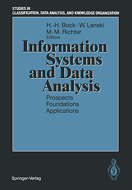 Couverture cartonnée Information Systems and Data Analysis de 