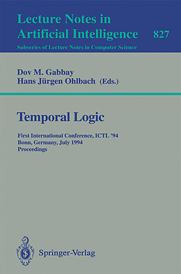 Kartonierter Einband Temporal Logic von 