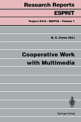 Couverture cartonnée Cooperative Work with Multimedia de 