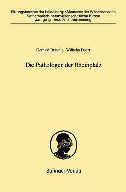 Kartonierter Einband Die Pathologen der Rheinpfalz von 