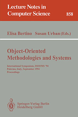 Kartonierter Einband Object-Oriented Methodologies and Systems von 