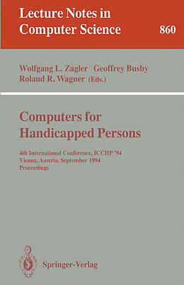 Kartonierter Einband Computers for Handicapped Persons von 
