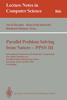Kartonierter Einband Parallel Problem Solving from Nature - PPSN III von 