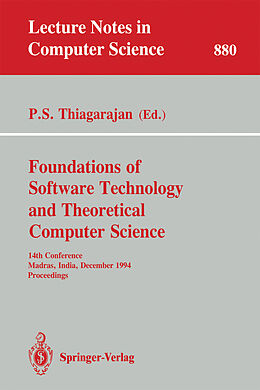 Kartonierter Einband Foundations of Software Technology and Theoretical Computer Science von 