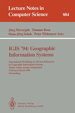 Kartonierter Einband IGIS '94: Geographic Information Systems von 