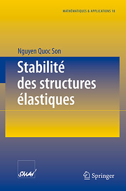 Couverture cartonnée Stabilité des structures élastiques de Quoc Son Nguyen